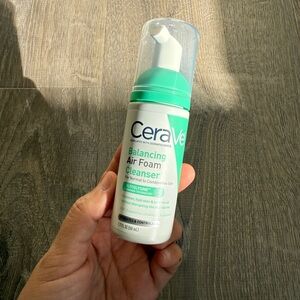 CeraVe Balancing Air Foam Facial Cleanser – Travel Size 50ml – New